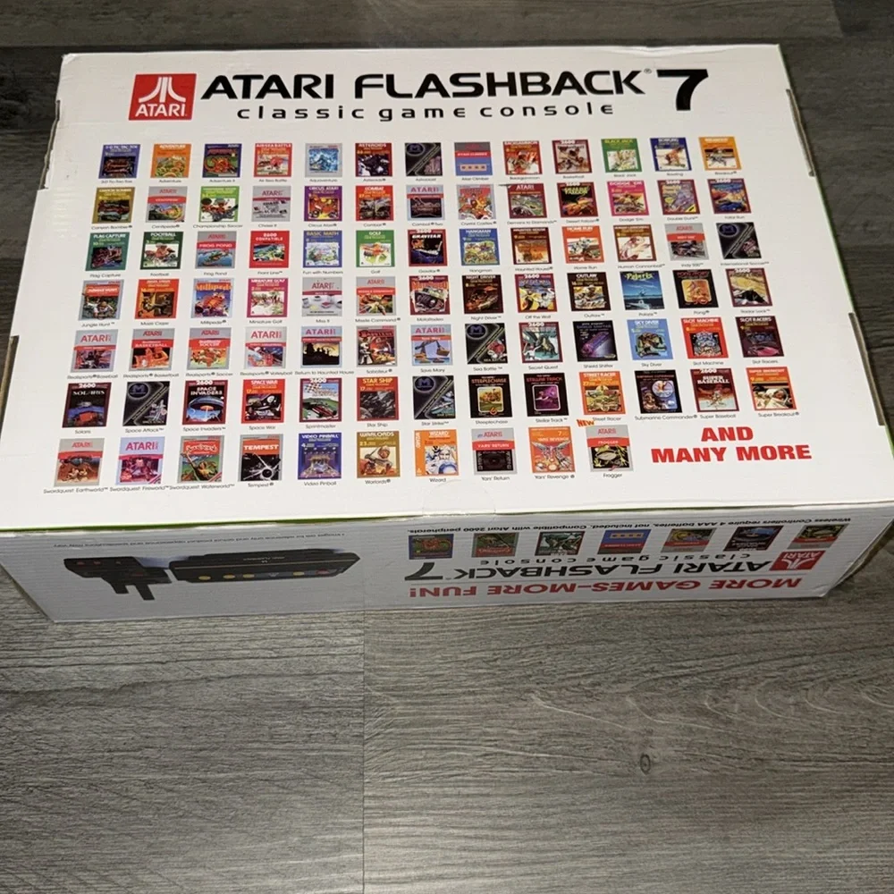 NWT’S ATARI FLASHBACK 7 CLASSIC GAME CONSOLE!